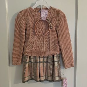 Tommy Bahama Girls Skirt and Sweater Set NWT